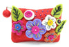 Bags Default Red Flowered Coin Purse fb429b