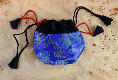 Bags Default Tiny Royal Blue Dragon Jewelry Bag fb184