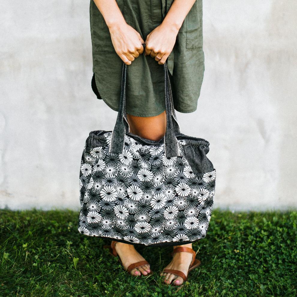 Bags Handcrafted Traveler Tote Bag FB321