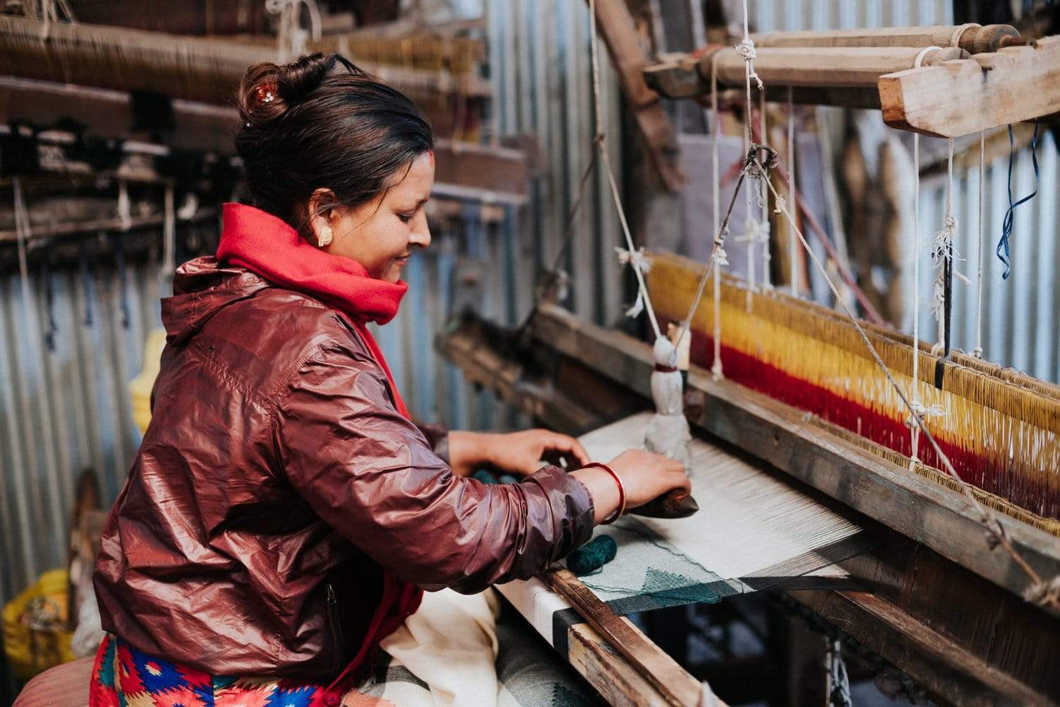 Blankets Geometric Hand-Dyed Artisan Blanket fb546