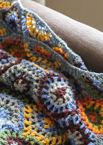 Blankets Seasonal Hand-Crocheted Woolen Blanket WO029