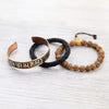 Bracelets Compassion Mantra and Rudraksha Bracelet Set JB916