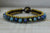 Bracelets Default Dark Blue Glass Bead Bracelet jb172