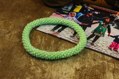 Bracelets Default Earthquake Relief Bracelet-Green jb522