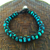 Bracelets Default Handmade Turquoise Disk Bracelet jb459