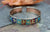 Bracelets Default Lapis, Turquoise and Coral Mantra Bracelet jb447