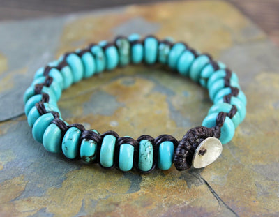 Bracelets Default Mandala Turquoise Bracelet jb479