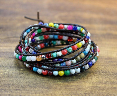 Bracelets Default Rainbow Wrap Bracelet jb583