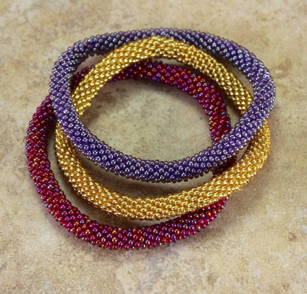 Glass Bead Bracelets Sashka Bracelet Sizes Solid Bracelet Set Of