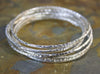 Bracelets Default Silver Stackable Bangle Jb265