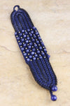 Bracelets Lapis Crocheted Bracelet JB670