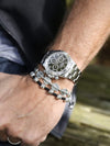 Bracelets Men's Bold Spiral Bracelet JB775