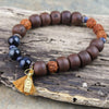 Bracelets Revitalizing Bodhi Seed and Thai Amulet Wrist Mala JB734