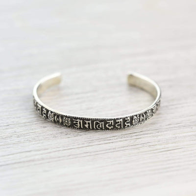 Sanskrit Om Mani Bracelet
