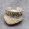 Bracelets Silver and Gold Compassion Mantra Bracelet JB812