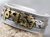 Bracelets Silver and Gold Compassion Mantra Bracelet JB812