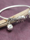 Bracelets Silver Elephant Bracelet with Bells JB825