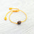 Yellow Buddhist Bodhi Bracelet