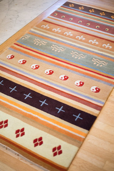 Carpets 100 Knot Tibetan Chuba Rug CR082