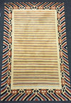 Carpets Default 4 x 6 Traditional Chuba Striped Tibetan Carpet carpet004