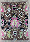Carpets Default Flower and Vines Tibetan Meditation Rug cr026