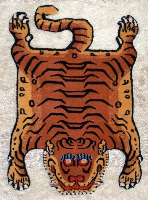 Small Tiger Cutout Rug - DharmaShop