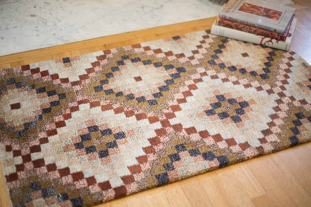 Large Geometric Tibetan Meditation Rug 02 - DharmaShop