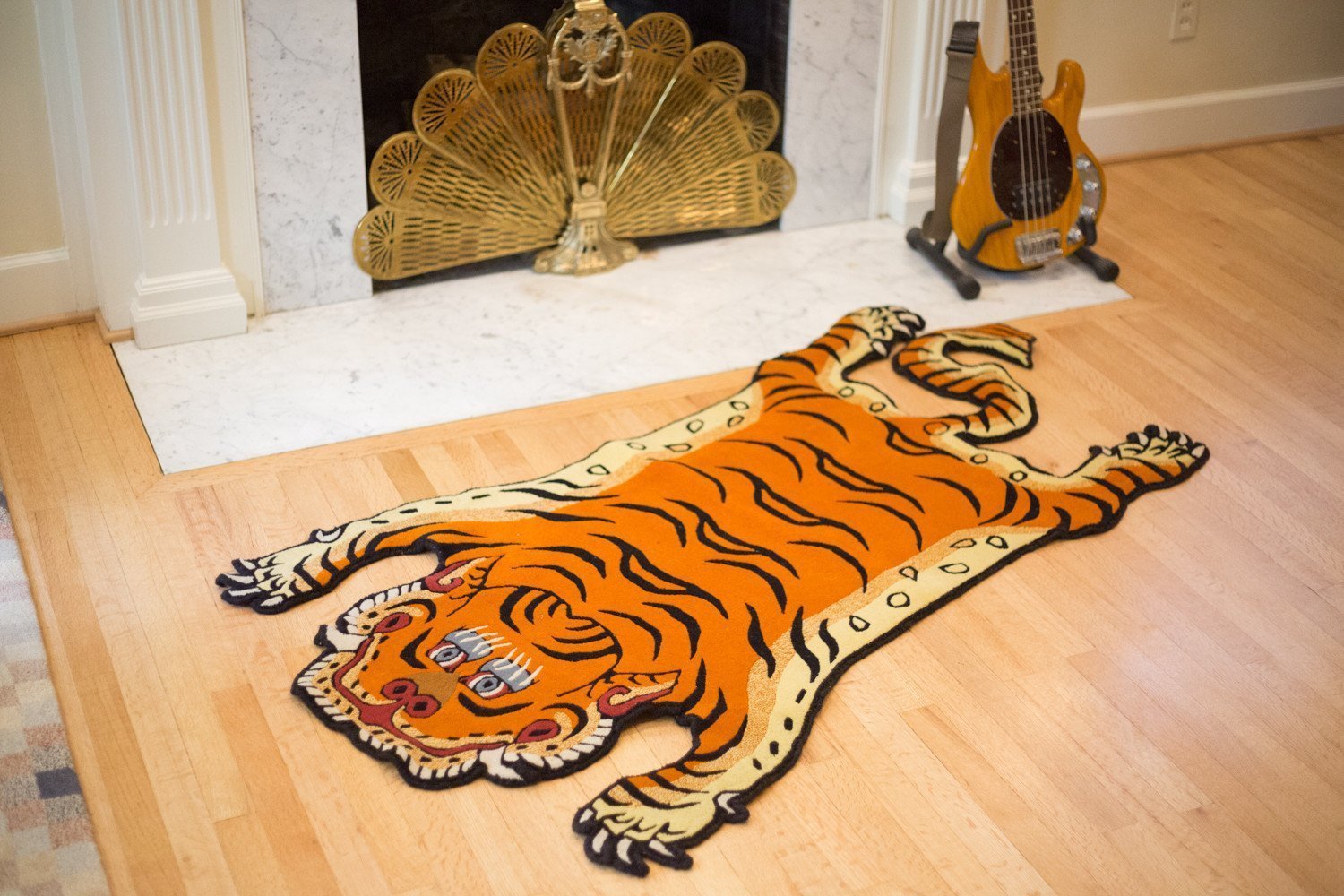 Tibetan Tiger Rugs, positivity and protection for the home.