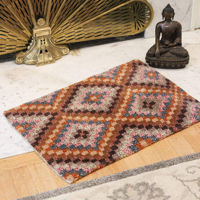 Carpets Small Geometric Tibetan Meditation Rug 03 CR065
