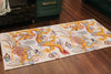 Carpets White Dragon Phoenix Carpet cr034