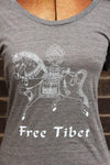 Clothing Small Free Tibet Women's Cap Sleeve Shirt TS023.SM