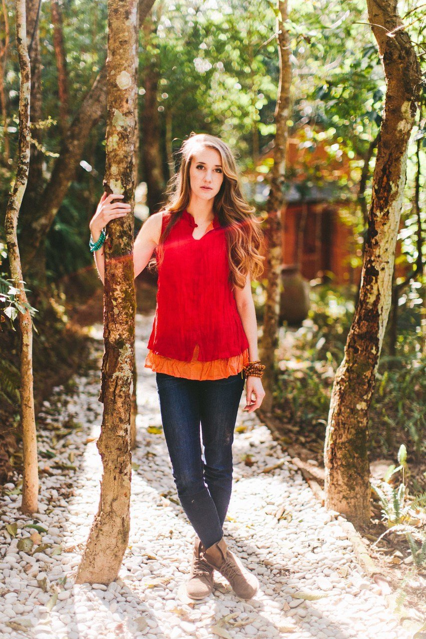 Clothing XS (this style runs large) Crinkle Cotton Two Color Sleeveless Top clothing014-xs