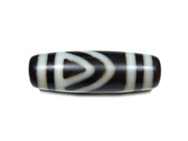 Dark Colored Peak Dzi Bead - DharmaShop