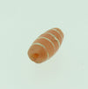 Dzi Beads Default Ancient Cracked Etched Carnelian Bead AB003