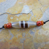 Dzi Beads Default One of a Kind Dzi necklace number 2 dz010two