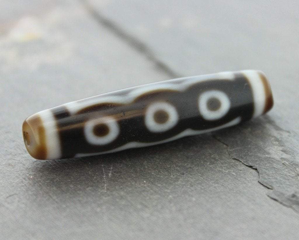 Stunning 5 Eye Dzi Bead - DharmaShop