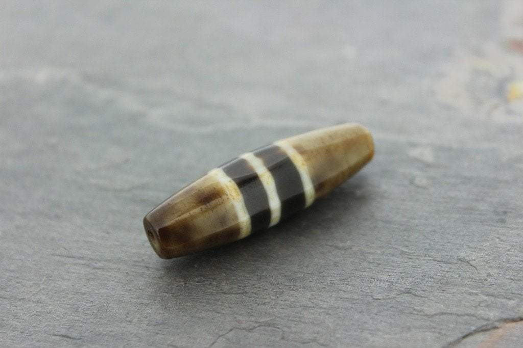 Dzi Beads,New Items Default Caramel Colored Chung Dzi Beads dz050