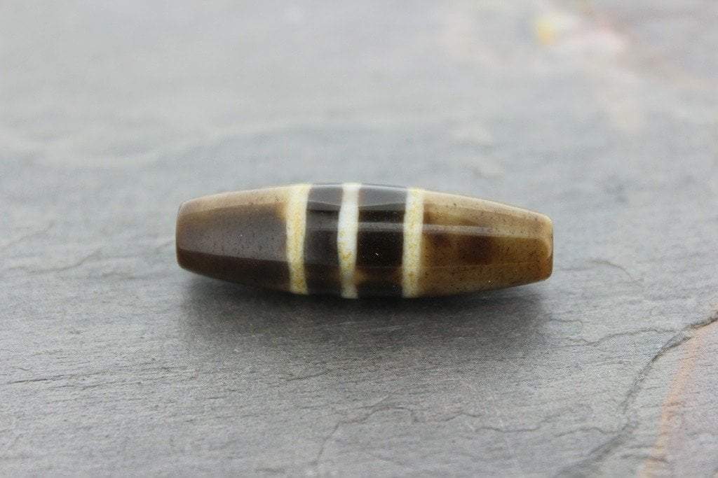 Dzi Beads,New Items Default Caramel Colored Chung Dzi Beads dz050