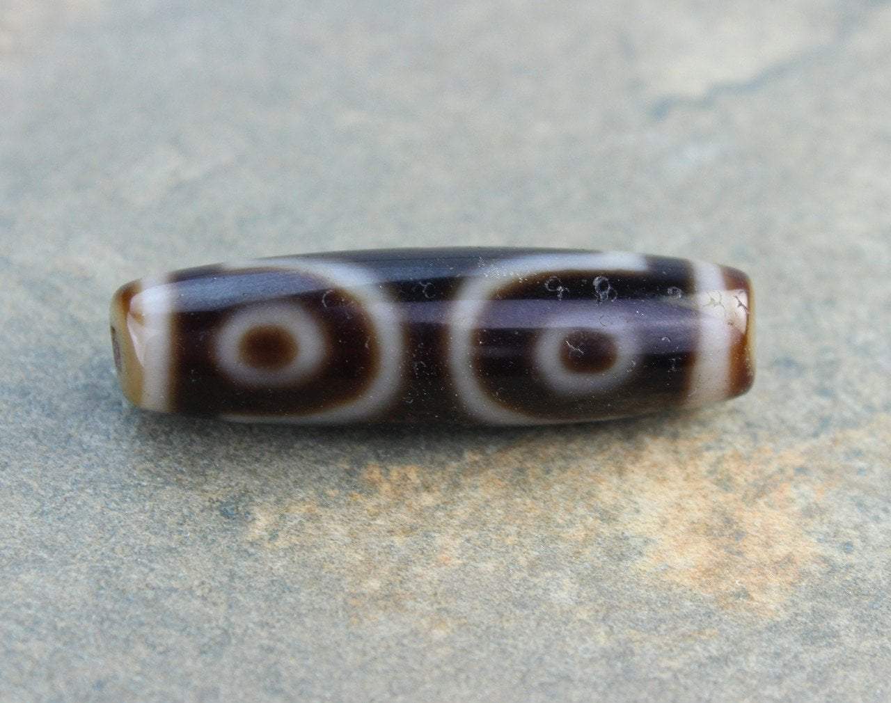 Three Eye Tibetan Dzi Bead - DharmaShop