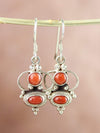 Earrings Antique Coral Passion Earrings JE490