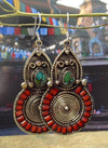 Earrings Default Bold and Spectacular Tibetan Earrings je192