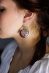Earrings Default Red Loop Earrings je233