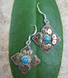 Earrings Default Tibet Style Double Dorje Earrings JE044