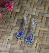 Earrings Default Tibetan Lapis and Coral Earrings je412