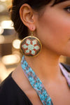Earrings Default Tribal Patterned Earrings je128