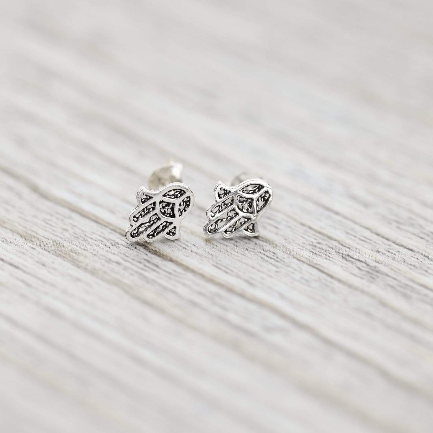 Hamsa Stud Earrings DharmaShop