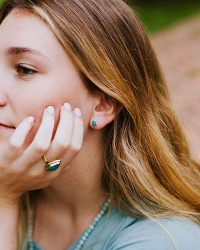Healing Turquoise Earrings