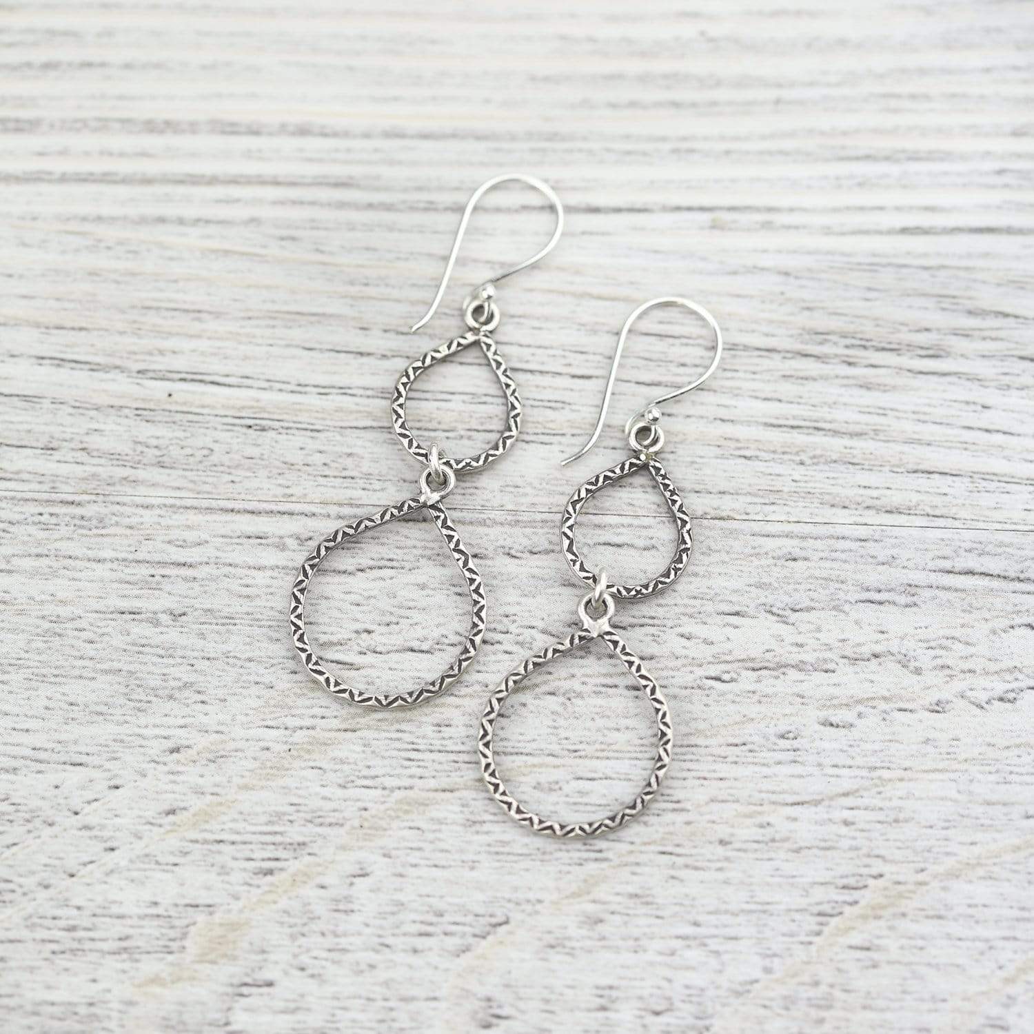 Thai Silver Happiness Earrings