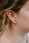 Triple Spiral Earring