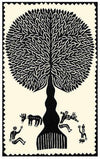 Fabrics,Home,Tree of Life Black Tree Of Life Wall hanging FB071Black